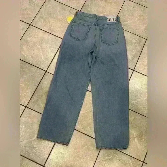 Mother Snacks Jeans The Pleated Fun Dip Puddle Jean Size 26 NWT - Picture 7 of 9